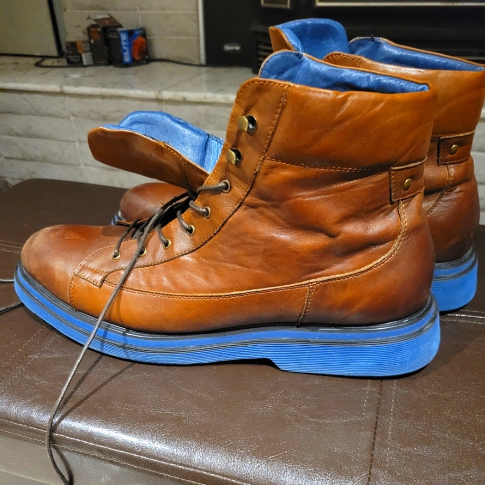 Mens brown casual boots